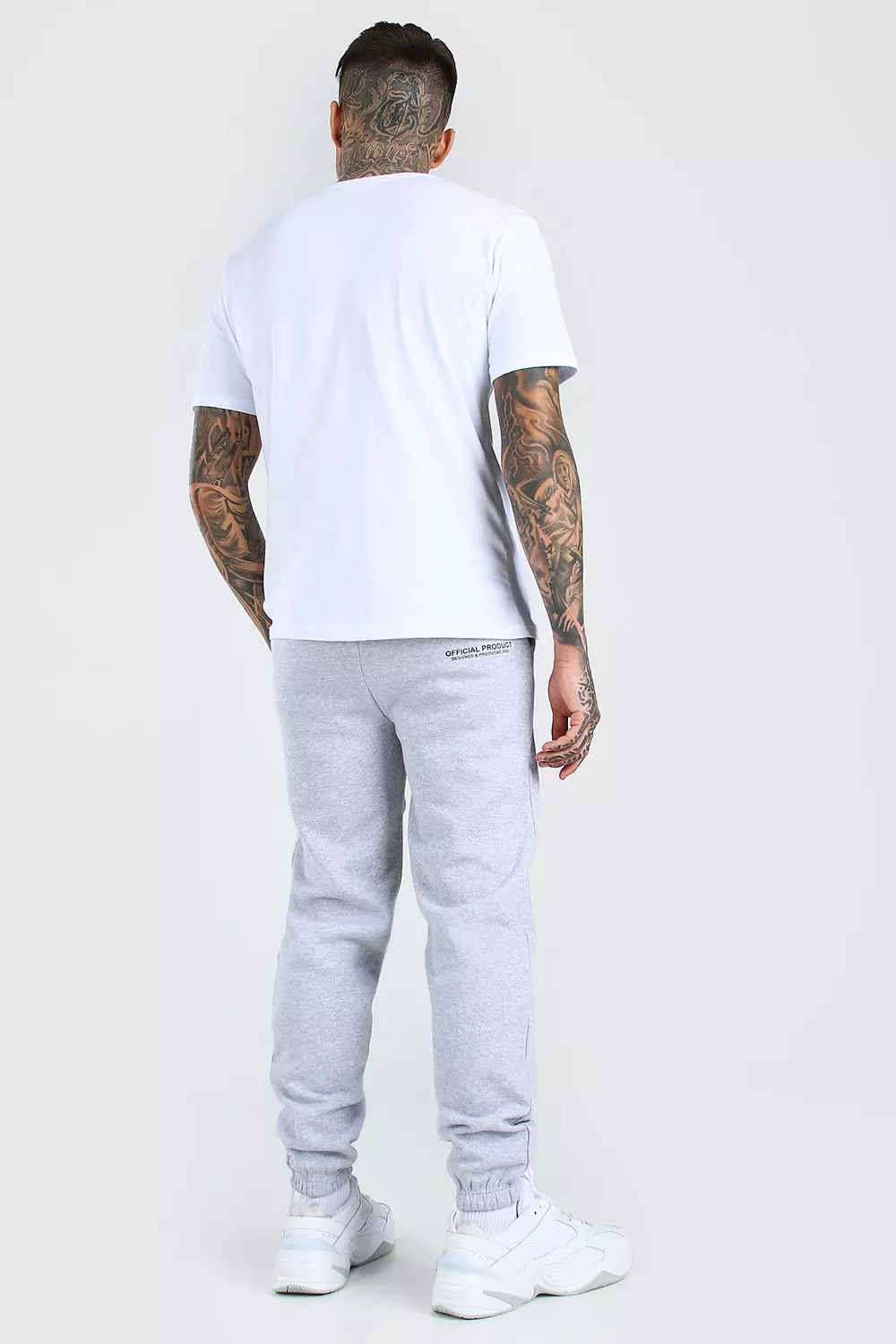 【boohoo】 【Sinners Attire】Core Logo Joggers Sinners_Attire_Black_Core_Logo